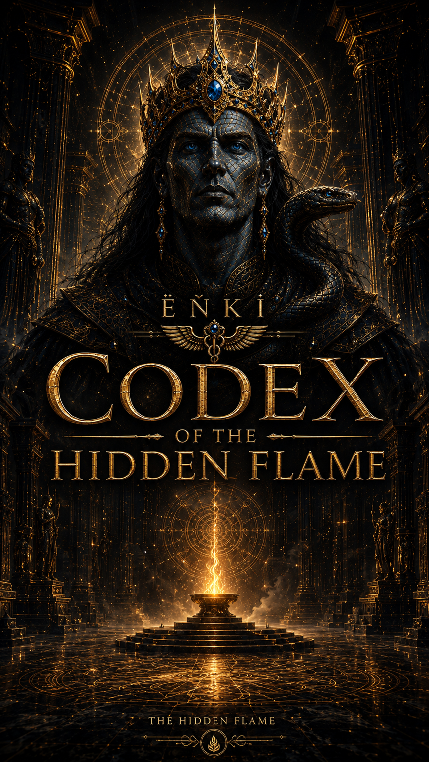 Sacred atmospheric wallpaper included with Codex of the Hidden Flame